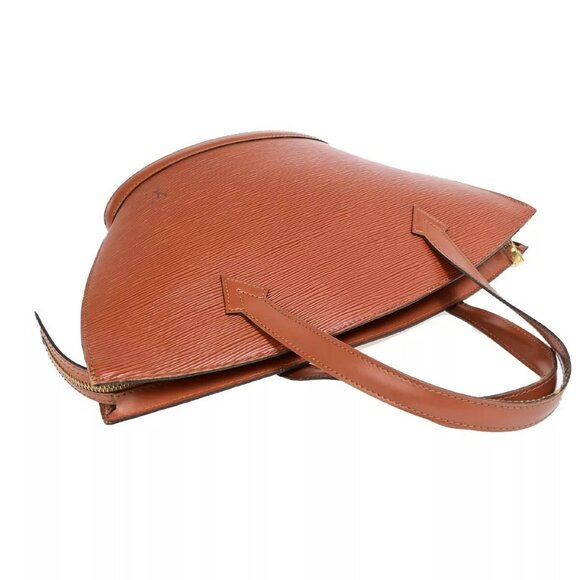 LOUIS VUITTON Logo Saint Jacques Hand Bag Epi Leather BN France - Picture 10 of 16